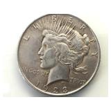1923 Silver Peace Dollar