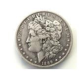 1889-O Morgan Silver Dollar