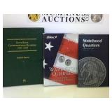 3 completed albums of Washington quarters