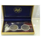 Great American Liberty Silver Dollar Set, 1921