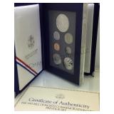 1993 Bill of Rights Prestige Set, w/ coa
