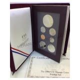 1992 US Olympic Coins Prestige Set, w/ coa