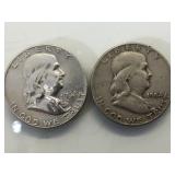 1962 & 1954  Franklin H Dollars