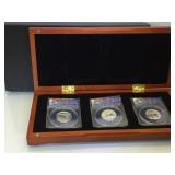 3- 2012 Canadian  .999 Silver $20 coins , ANACS,