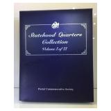 State Quarter album, incomplete, gold foil