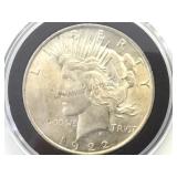 1922 Silver Peace Dollar