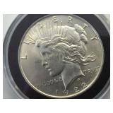 1922 Silver Peace Dollar