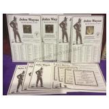 Lot of 4 John Wayne commemorative medals with