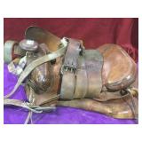 Vintage roping saddle local pickup only