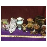 Lot of assorted figures, dolls and more local