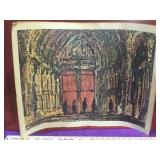 George Samerjan signed print ‘Cathedral Chartres