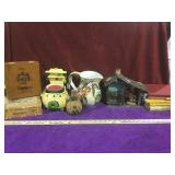 Lot of assort d decor, cookbooks and more local