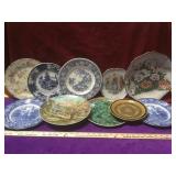 Lot of collectors plates incl. Currier and Ives,