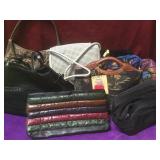 Lot of assorted fashion purses and bags