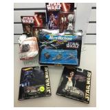 6 Star Wars toys , mint in blister pacs,