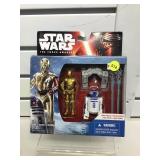 Star Wars Force Awakens R2D2 - C 3PO FIGURE SET,