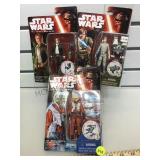 3 Star Wars figures, all mib