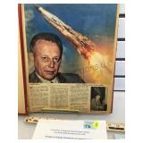 Early NASA Scrapbook, 42 pages of clippings