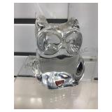 Orrefors Sweden Crystal Art Glass, paper label