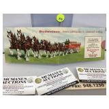 Budweiser folding postcard, vintage for 3 cent