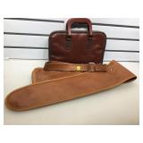 Vintage Straight Shooter hand gun case, w/ a