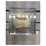 Fred Viola Autographed Baseball, encased, no coa