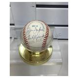 Autographed baseball, Jessie Barfied #29 , and