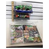 2 die cast Winners Circle NASCAR cars, with 2