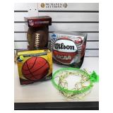 4 Sports balls, all nos