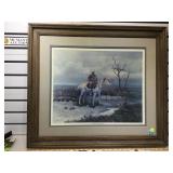 Powell LE Print, 825/ 1000, Sacred Ground, 1977,