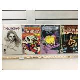4 Comic Books, 3 are artist signed, no COA