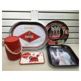 5 Coca-Cola Collectibles,trays, etc.