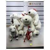 7 Coca-Cola bears,