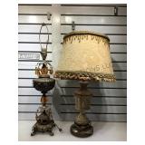 2 vintage lamps, local pickup only