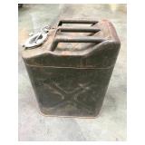 Vintage metal gas can local pickup only