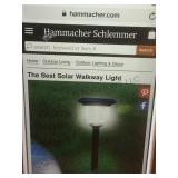 Solar walkway light, HAMMACHER SCHLEMMER STORE