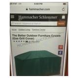 Outdoor Gas Grill Cover, HAMMACHER SCHLEMMER