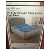 The Body Contouring 7 zone memory foam