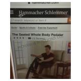 The Seated Whole Body Pedaler, HAMMACHER