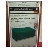 The Better Outdoor sofa cover, Hammacher