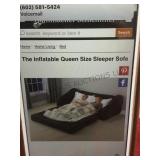 The Inflatable Wueen Size Sleeper Sofa, Hammacher