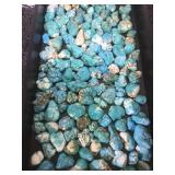 A lot of dyed drilled Howlite stones