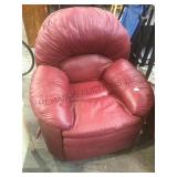Red recliner rocker, nice condition, local pickup