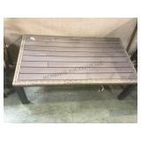 Outdoor table, matches  lot 840,local pickup only