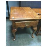 End table , one drawer wood, local pickup only