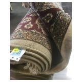 Oriental rug , approx 5 x 7, hand tied, local