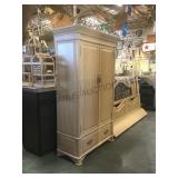 Wood Armoire/ entertainment cabinet, great