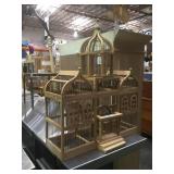 Victorian style Birdcage, wood and wire , local