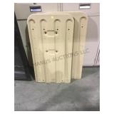 Humvee seat cover plates, pr, local pickup only