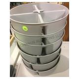 6 round parts trays, local pickup only